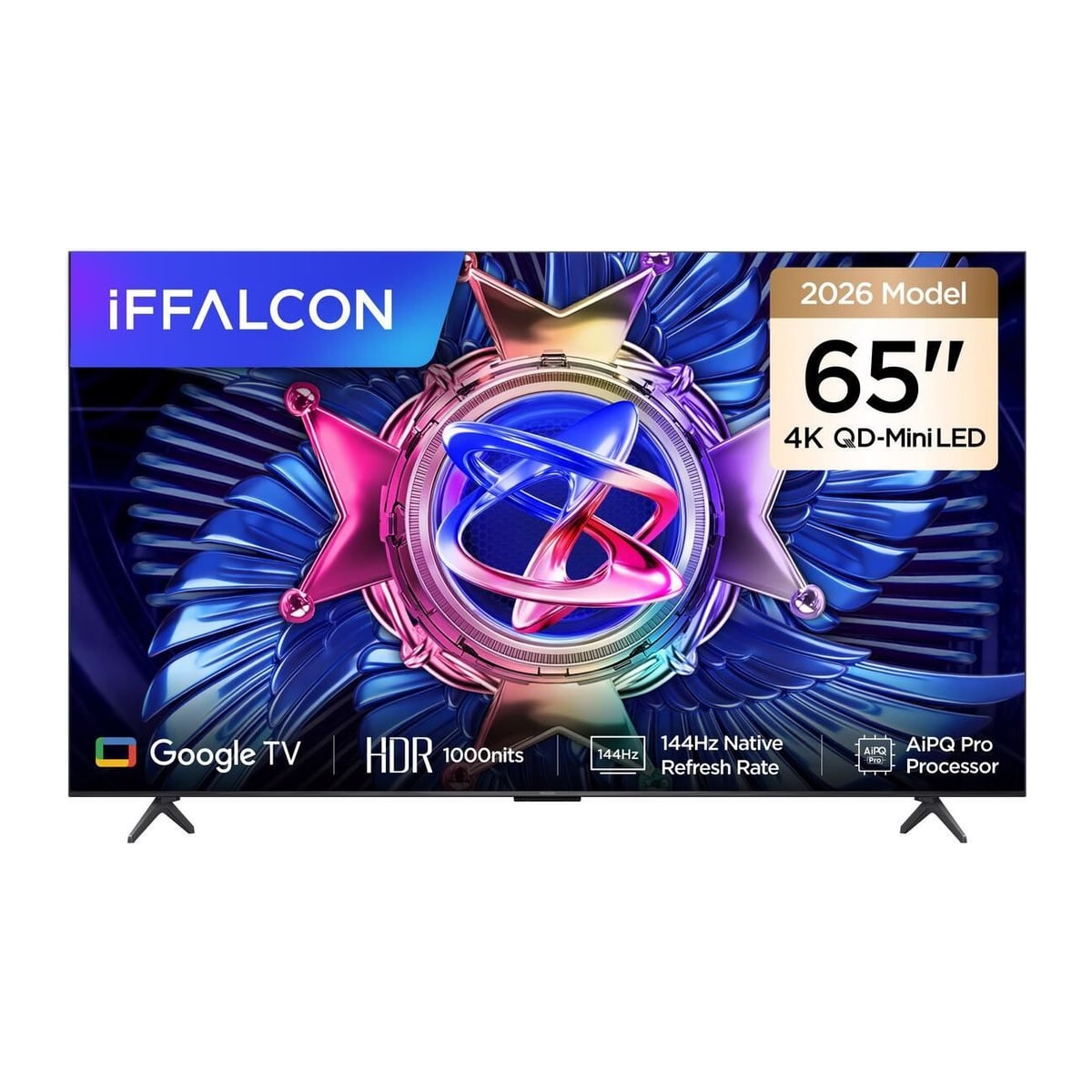 iFFALCON 65U95A 65" Akıllı TV QD-Mini LED Google TV, 144Hz Yenileme Hızı