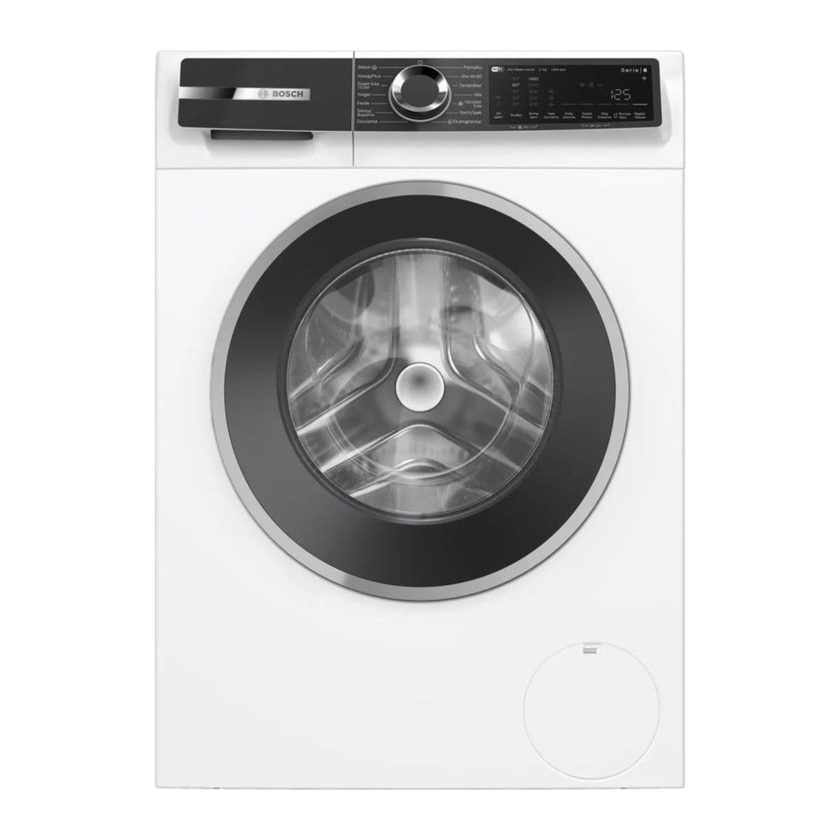 Bosch WGK264Z0TR 11 Kg 1400 Devir Serie 6 Beyaz Çamaşır Makinesi